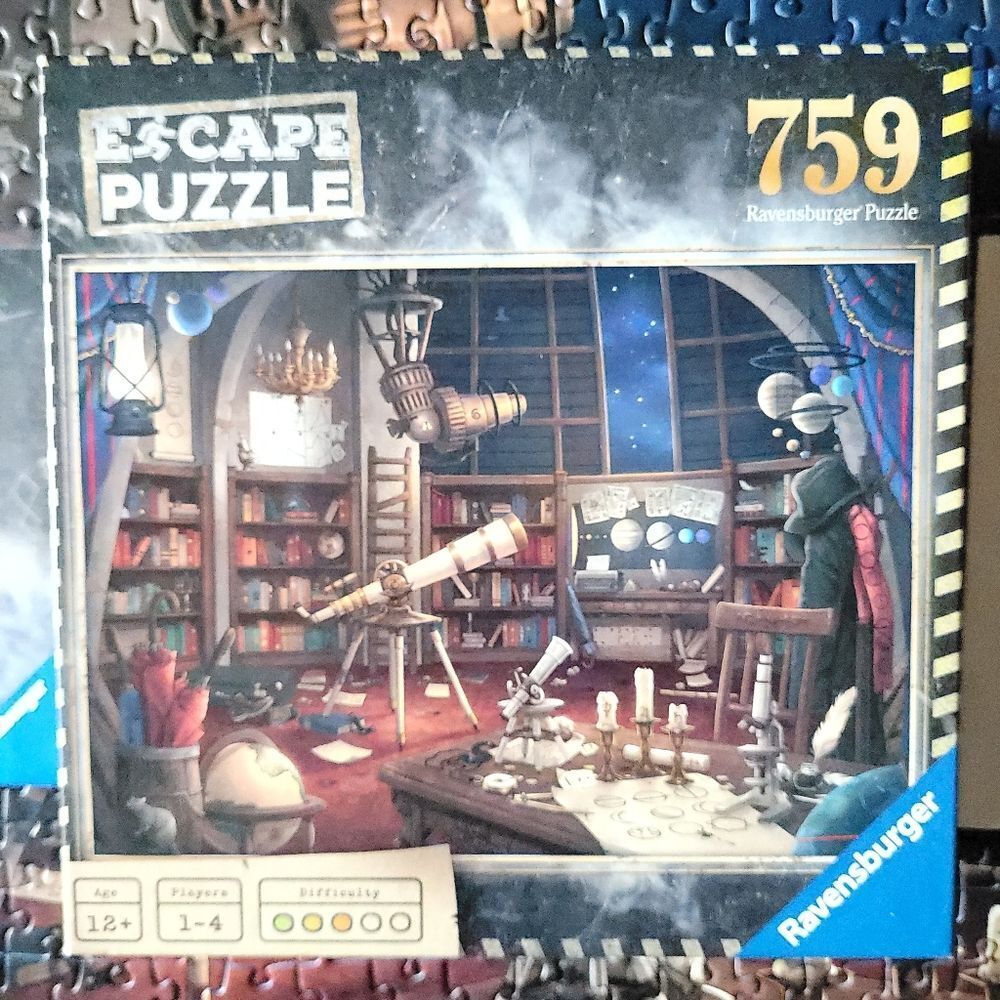 Ravensburger, Escape Puzzle - Space Observatory 759 Piece Puzzle, Complete